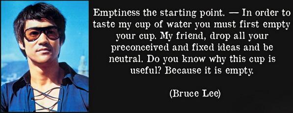 Engineered Bodies Bruce Lee Quote